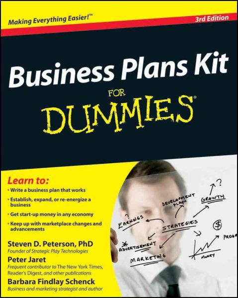 Business Plans Kit For Dummies cover