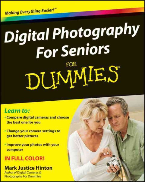 Digital Photography For Seniors For Dummies cover