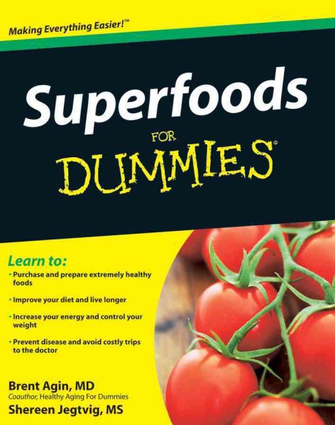 Superfoods For Dummies cover
