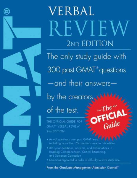 The Official Guide for GMAT Verbal Review, 2nd Edition cover