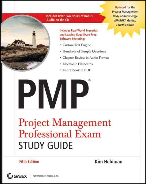 PMP Project Management Professional Exam Study Guide, Includes Audio CD cover