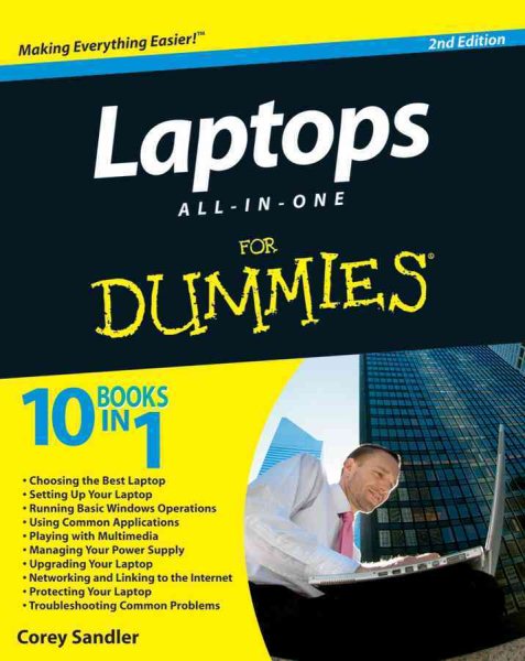 Laptops All-in-One For Dummies cover