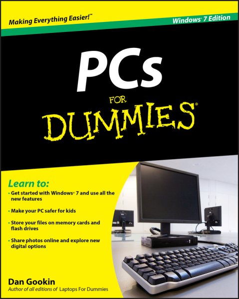 PCs For Dummies, Windows 7 Edition cover
