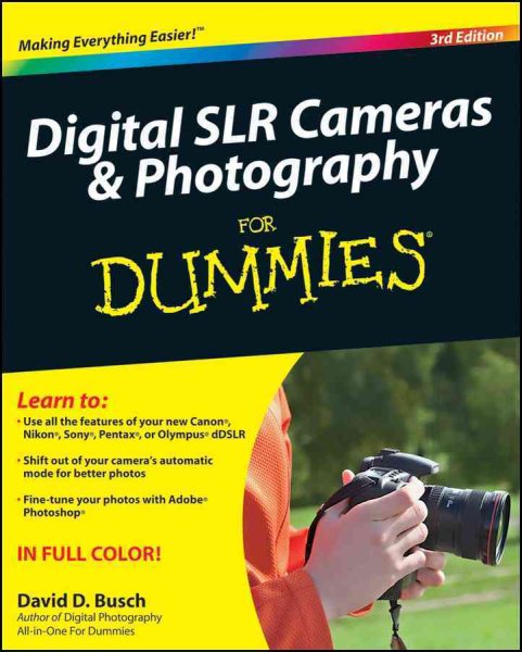 Digital SLR Cameras and Photography For Dummies cover