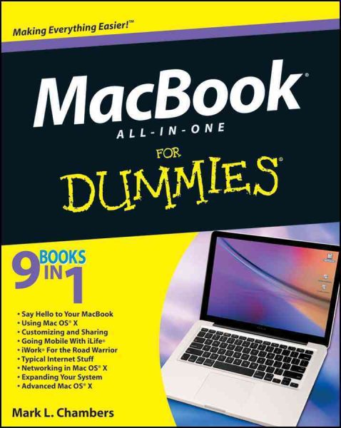 MacBook All-in-One For Dummies cover