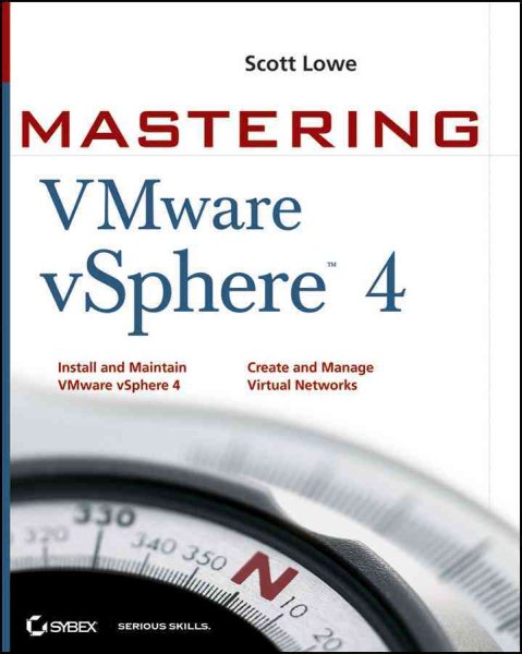 Mastering VMware vSphere 4 (Computer/Tech) cover