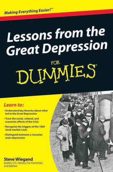 Lessons from the Great Depression For Dummies cover
