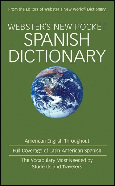 Webster's New Pocket Spanish Dictionary cover