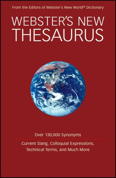 Webster's New Thesaurus cover