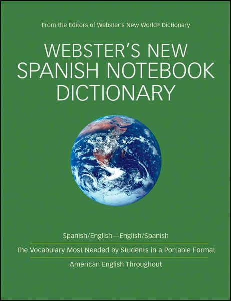 Webster's New Spanish Notebook Dictionary cover