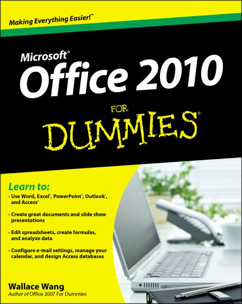 Office 2010 For Dummies cover