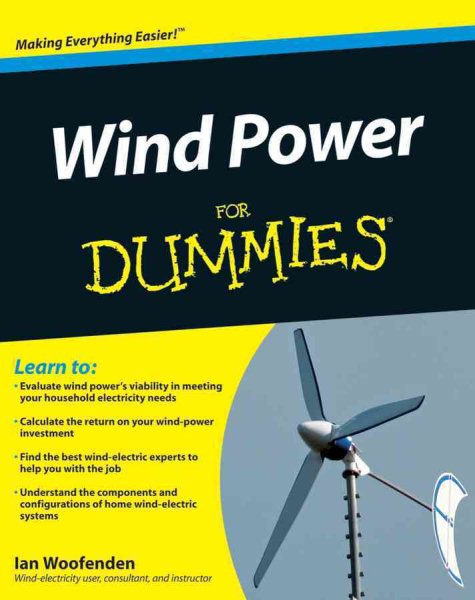 Wind Power For Dummies cover
