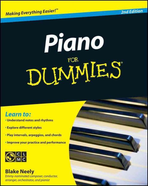 Piano For Dummies cover