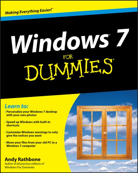 Windows 7 For Dummies cover