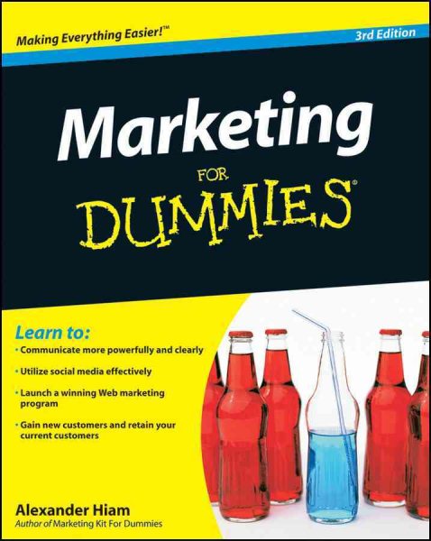 Marketing For Dummies cover