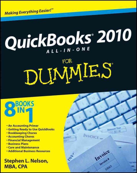 QuickBooks 2010 All-in-One For Dummies cover