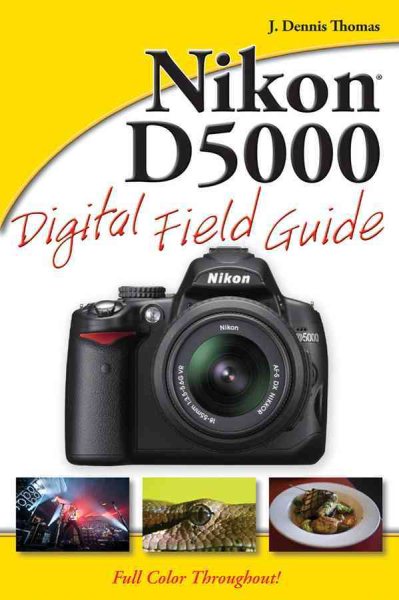 Nikon D5000 Digital Field Guide cover