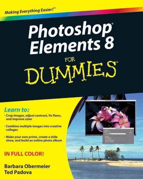 Photoshop Elements 8 For Dummies cover