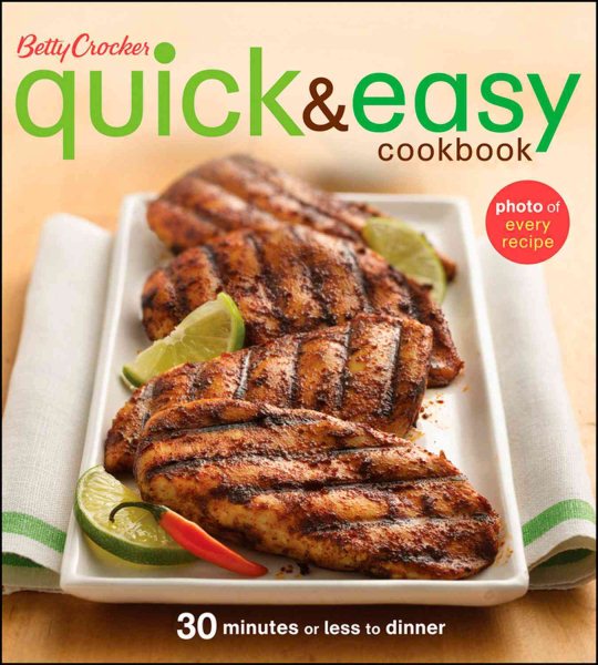 Betty Crocker Quick and Easy Cookbook (Betty Crocker Books) cover