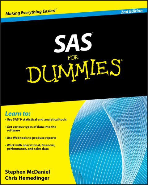 SAS For Dummies cover