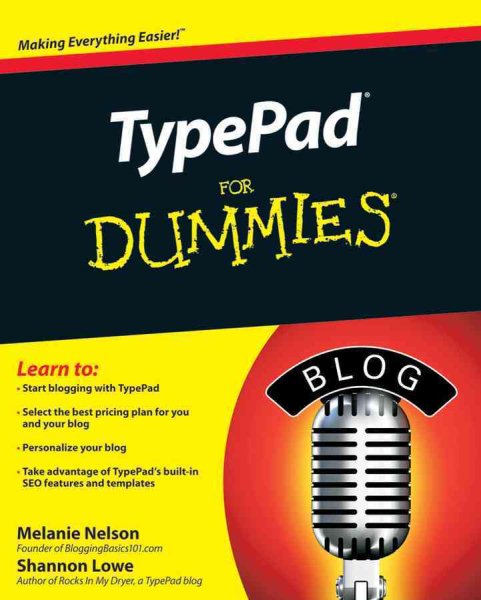 TypePad For Dummies cover