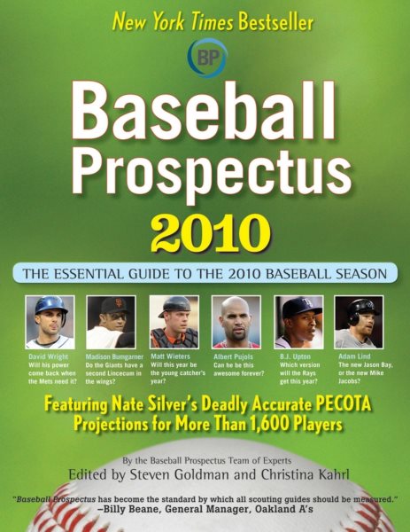 Baseball Prospectus 2010 cover
