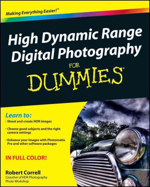 High Dynamic Range Digital Photography For Dummies cover