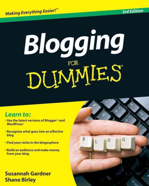 Blogging For Dummies, 3rd Edition cover
