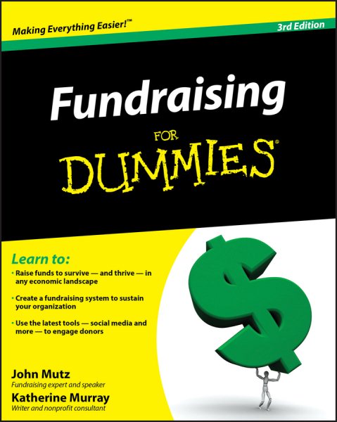 Fundraising For Dummies 3e cover