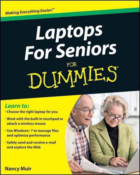 Laptops For Seniors For Dummies cover