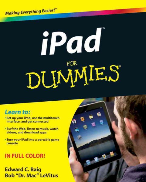 iPad For Dummies cover