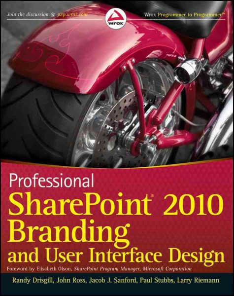 Professional SharePoint 2010 Branding and User Interface Design cover
