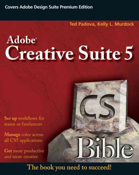 Adobe Creative Suite 5 Bible cover