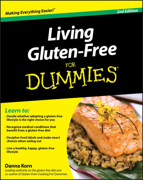 Living Gluten-Free For Dummies cover