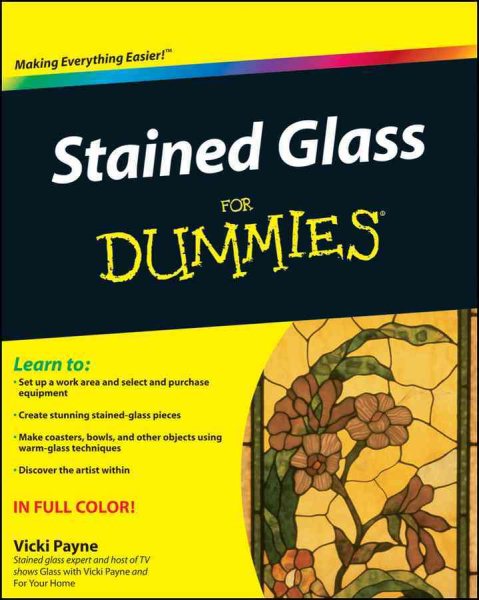 Stained Glass For Dummies cover