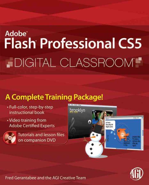 Adobe Flash Professional CS5 Digital Classroom cover