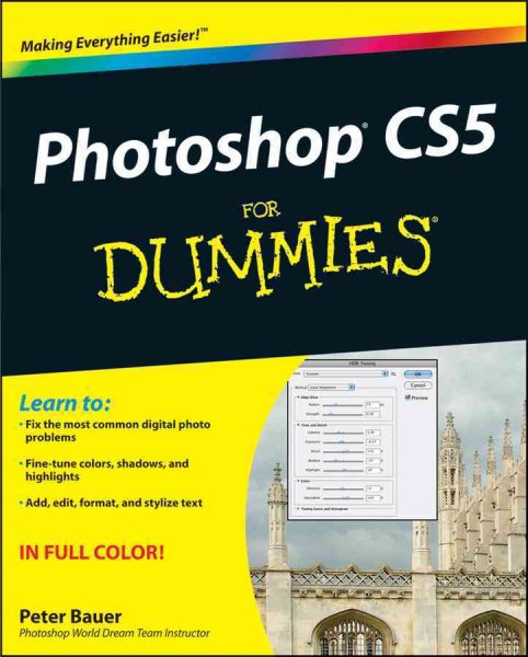 Photoshop CS5 For Dummies cover