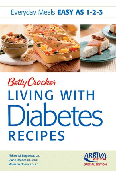 Arriva Custom Betty Crocker Living with Diabetes Recipes cover
