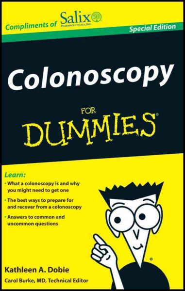 Colonoscopy for Dummies ~ Special Edition cover
