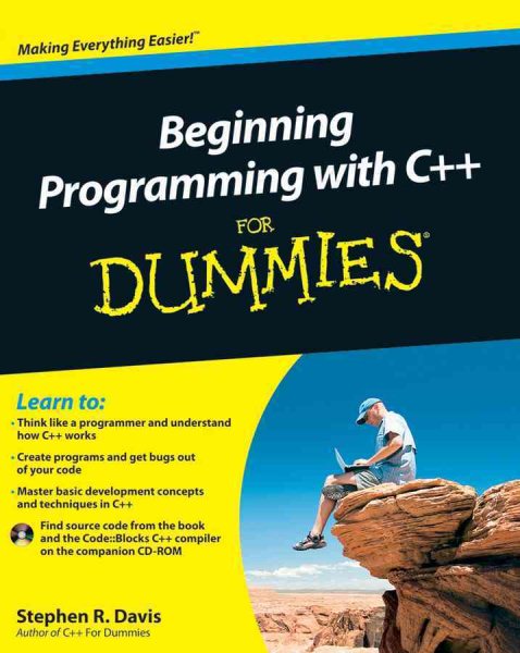 Beginning Programming with C++ For Dummies cover