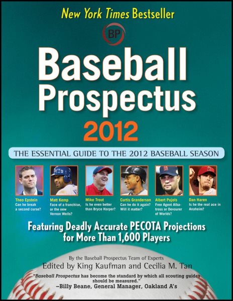 Baseball Prospectus 2012 cover