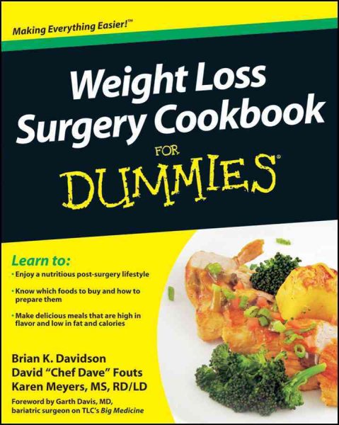 Weight Loss Surgery Cookbook For Dummies cover