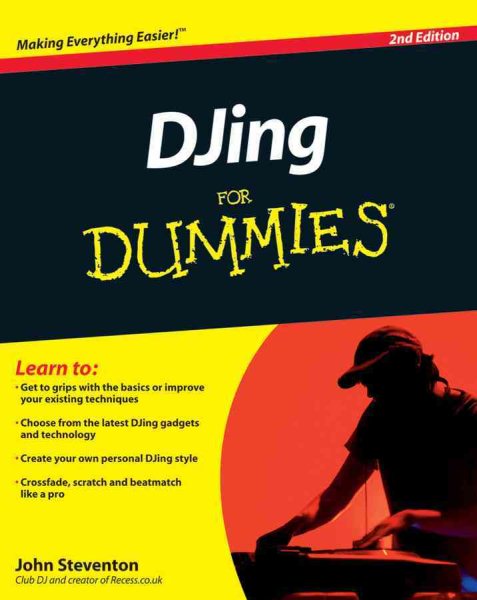 DJing For Dummies, Second Edition cover