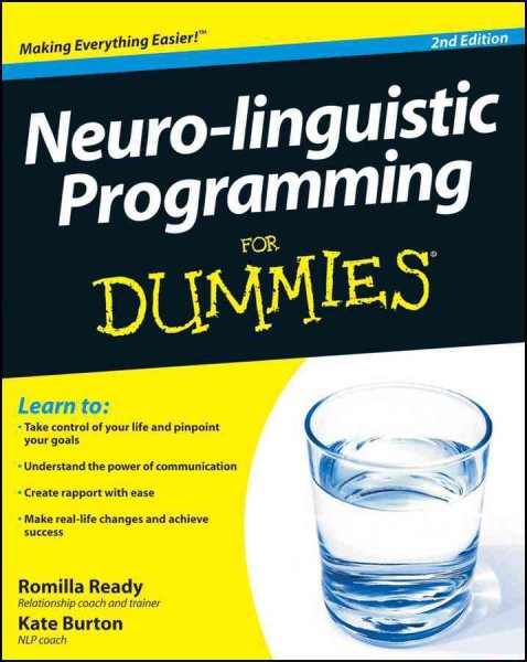 Neuro-linguistic Programming For Dummies cover