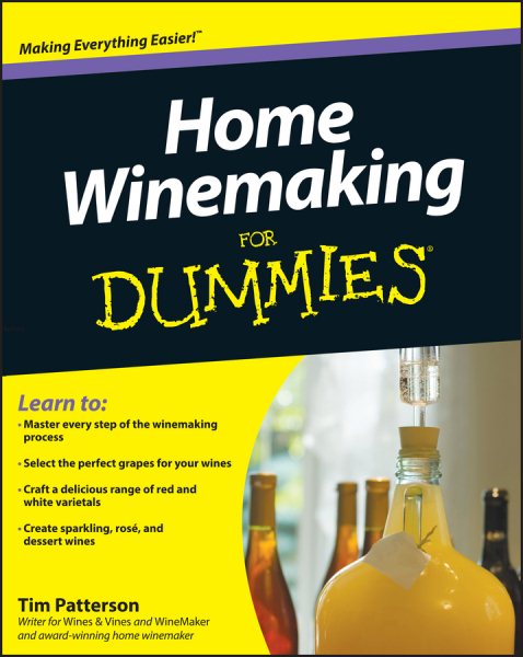 Home Winemaking For Dummies cover