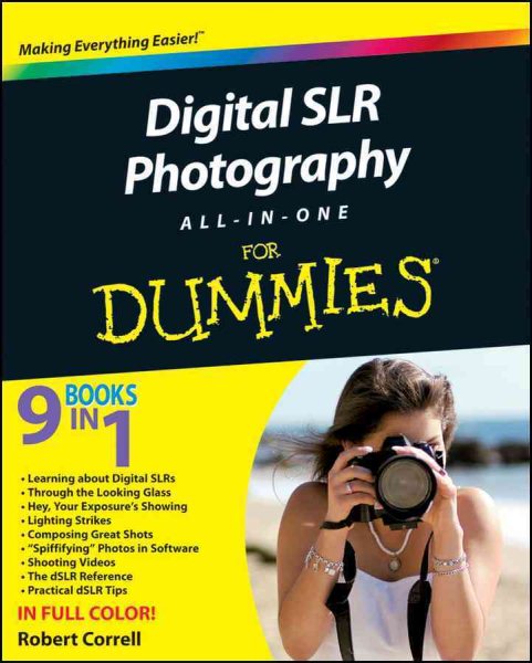 Digital SLR Photography All-in-One For Dummies cover