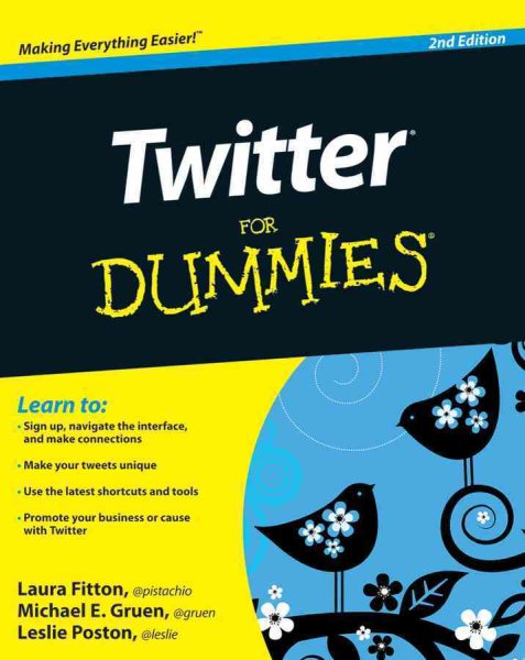 Twitter For Dummies cover