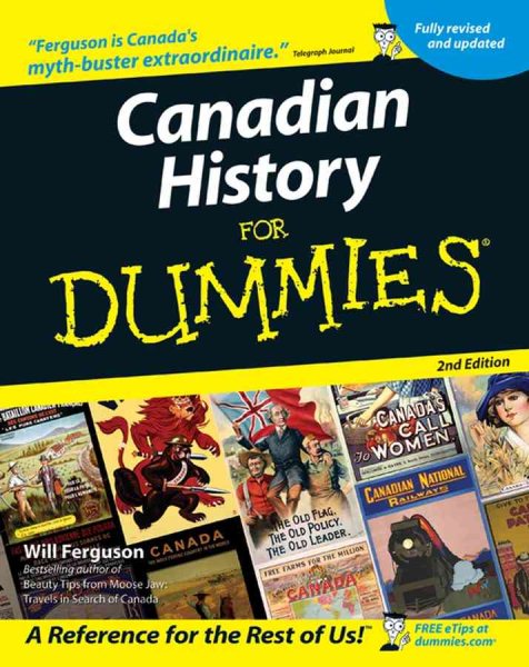 Canadian History for Dummies cover