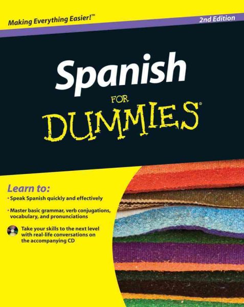 Spanish For Dummies cover