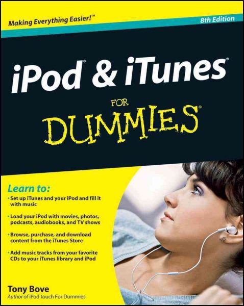 iPod & iTunes For Dummies cover